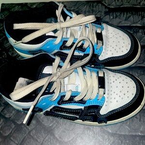 Amiri blue and black toddler shoes